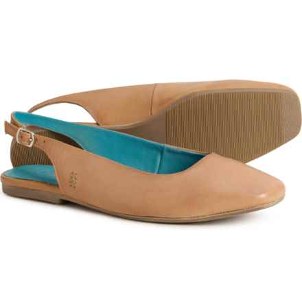 ROAN BY BED STU Woken Slingback Flats - Leather (For Women) in Oats Dd Tml