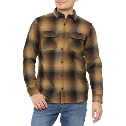 ROARK Nordsman by Pendleton Shirt - Wool, Long Sleeve in Dark Brown