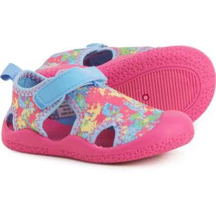 Little Girls Kaleidoscope Water Shoes in Tiedye