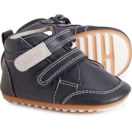 Robeez Toddler Boys Miro Mini Me Boots - Leather in Navy