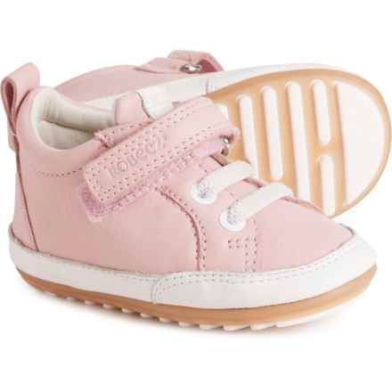 Robeez Toddler Girls Mistan Mini Me Sneakers - Leather in Pink