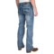 9934J_2 Rock & Roll Cowboy Double Barrel Abstract Jeans - Relaxed Fit, Straight Leg (For Men)