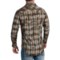 120VN_2 Rock & Roll Cowboy Dyed Plaid Shirt - Snap Front, Long Sleeve (For Men)