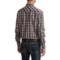 243VD_2 Rock & Roll Cowboy Satin Plaid Western Shirt - Snap Front, Long Sleeve (For Men)