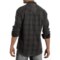 121FP_2 Rock & Roll Cowboy Tonal Plaid Multi-Stitch Shirt - Snap Front, Long Sleeve (For Men)