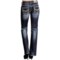 7964C_3 Rock & Roll Cowgirl Abstract Stitch Jeans - Bootcut, Low Rise (For Women)