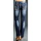 7110K_3 Rock & Roll Cowgirl Abstract Stitch Jeans - Low Rise, Bootcut (For Women)