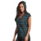 124DN_2 Rock & Roll Cowgirl Aztec Shirt - Sleeveless (For Women)