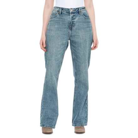 Rock & Roll Cowgirl Back Yoke Detail Jeans in Medium Vintage