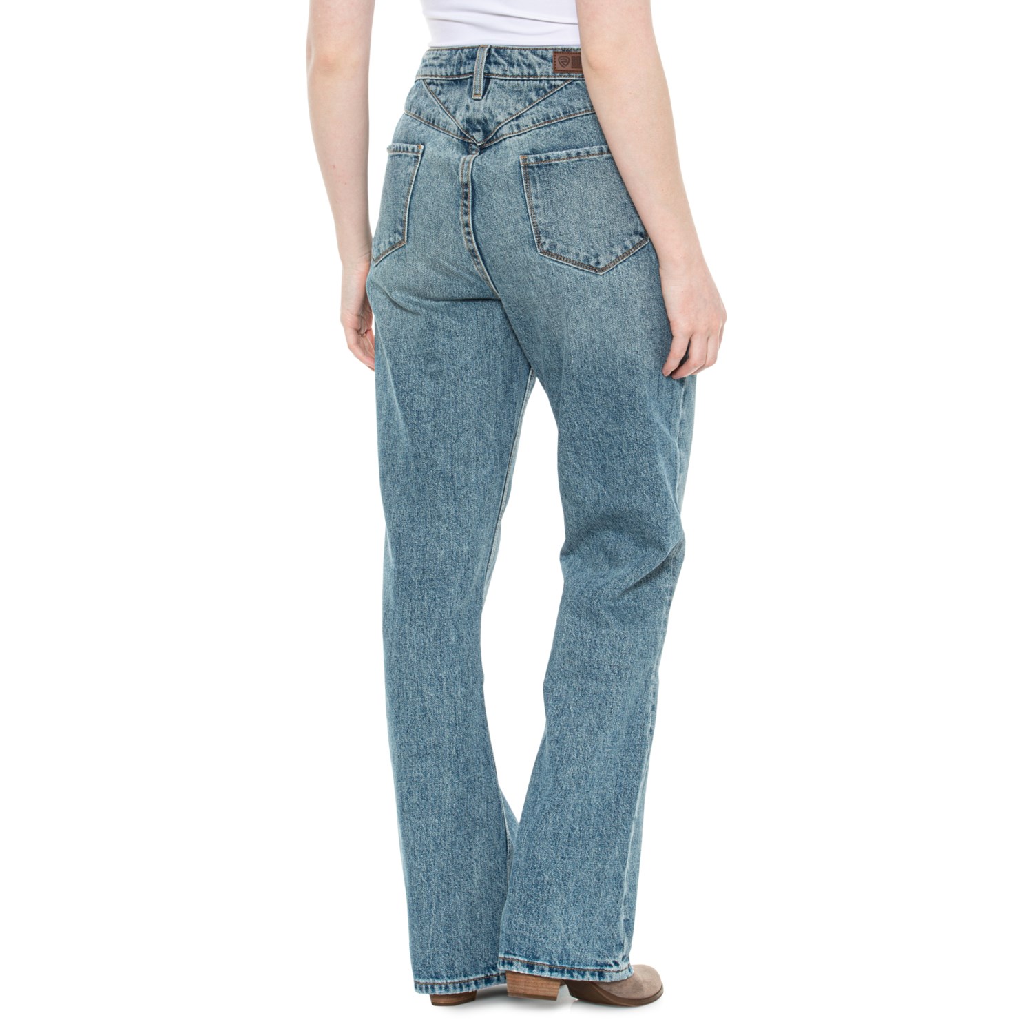 Rock & Roll Cowgirl Back Yoke Detail Jeans - Save 66%