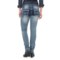 344YD_2 Rock & Roll Cowgirl Crossing Seam Extra-Stretch Skinny Jeans - Low Rise (For Women)