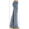9387A_2 Rock & Roll Cowgirl Embroidered Pocket Jeans - Boyfriend Fit, Low Rise (For Women)