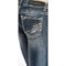 144MM_3 Rock & Roll Cowgirl Feather Stitch Rival Jeans - Low Rise, Bootcut (For Women)