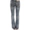 124FU_2 Rock & Roll Cowgirl Modern Pocket Jeans - Low Rise, Bootcut (For Women)