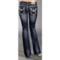 7963H_3 Rock & Roll Cowgirl Multi-Stone Jeans - Bootcut, Low Rise (For Women)