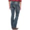 295TY_2 Rock & Roll Cowgirl Rival Antique Gold Trim Jeans - Low Rise, Bootcut (For Women)