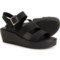 Rockport Anala Wedge Sandals - Leather (For Women) in Black