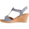 4PUTC_4 Rockport Blanca T-Strap Sling Back Wedge Sandals (For Women)