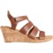 4PURY_3 Rockport Briah New Gladiator Wedge Sandals - Leather (For Women)