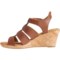 4PURY_4 Rockport Briah New Gladiator Wedge Sandals - Leather (For Women)