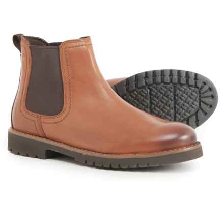 Rockport Mitchell Chelsea Boots - Leather, Wide Width (For Men) in Tan