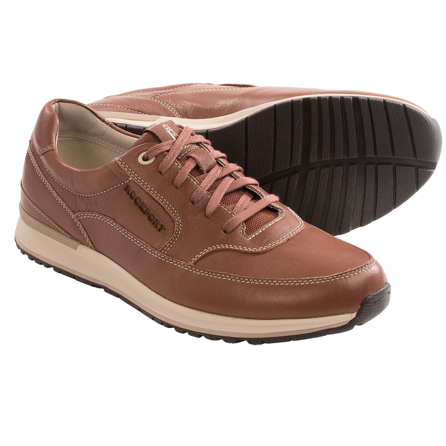 Rockport Mudguard Oxford Shoes (For Men) in British Tan