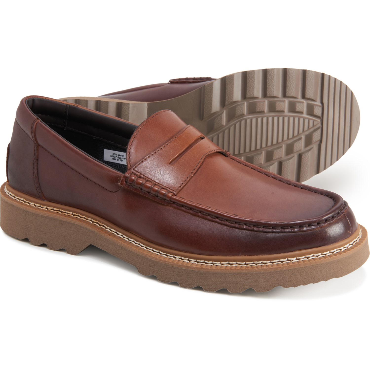 mens rockport penny loafers