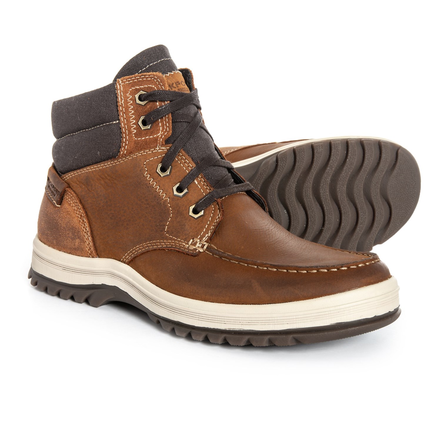 Rockport World Explorer Moc Toe Boots – Waterproof (For Men)