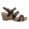 9695C_4 Romika Bali N 07 Sandals - Leather, Wedge Heel (For Women)