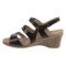 9695C_5 Romika Bali N 07 Sandals - Leather, Wedge Heel (For Women)
