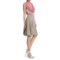 9075V_2 Ronen Chen Tiffany Pleated Skirt (For Women)