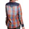 9433G_2 Roper Bright Ombre Plaid Western Shirt - Snap Front, Long Sleeve (For Women)