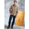 6418X_5 Roper Dobby Plaid Western Shirt - Long Sleeve (For Men)