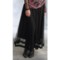 9433C_2 Roper Mesh Knit Maxi Skirt (For Women)