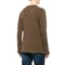 328AK_2 Roper Native Rituals French Terry Cardigan Jacket - Open Front (For Women)