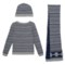 445HP_2 Rorie Whelan Jacquard Sweater, Scarf and Hat Set - 3-Piece (For Toddler Boys)