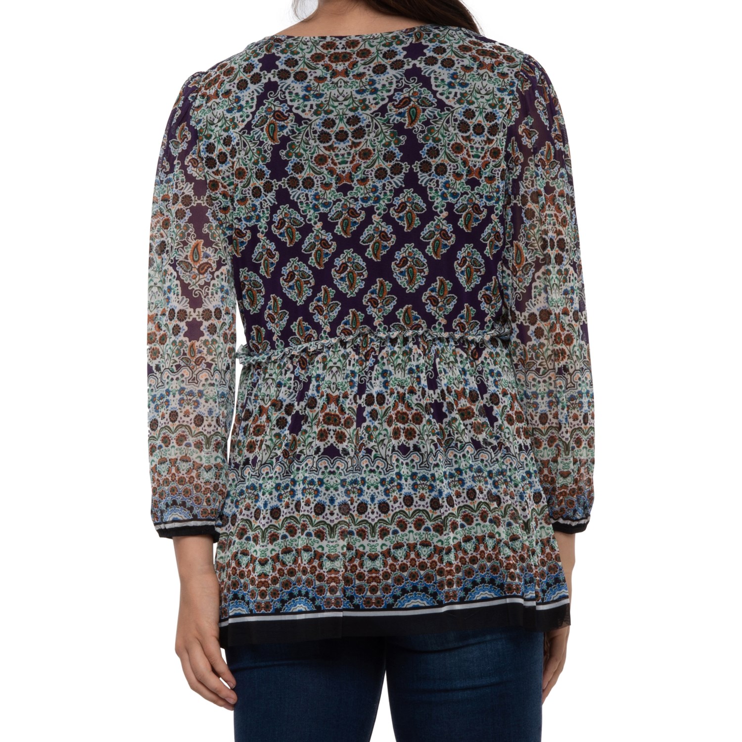 Rose + Olive Garden Panel Shirt (For Women) Save 22