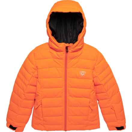 Rossignol Big Boys Rapide Ski Jacket - Insulated in Signal