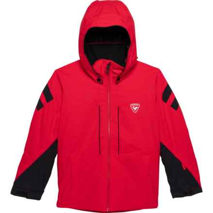 Rossignol Big Boys Ski Jacket - Insulated in Sports Red