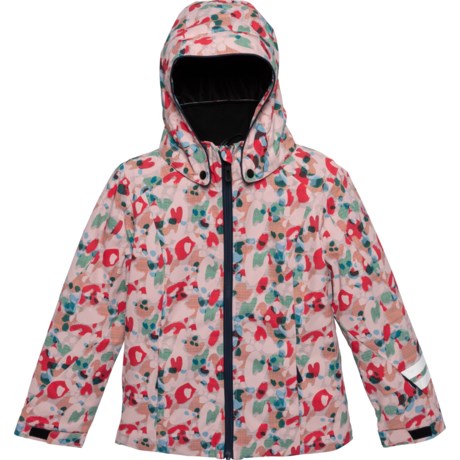 Rossignol Big Girls Fonction PR Ski Jacket - Waterproof, Insulated in Pop Animalier