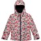 Rossignol Big Girls Fonction PR Ski Jacket - Waterproof, Insulated in Pop Animalier