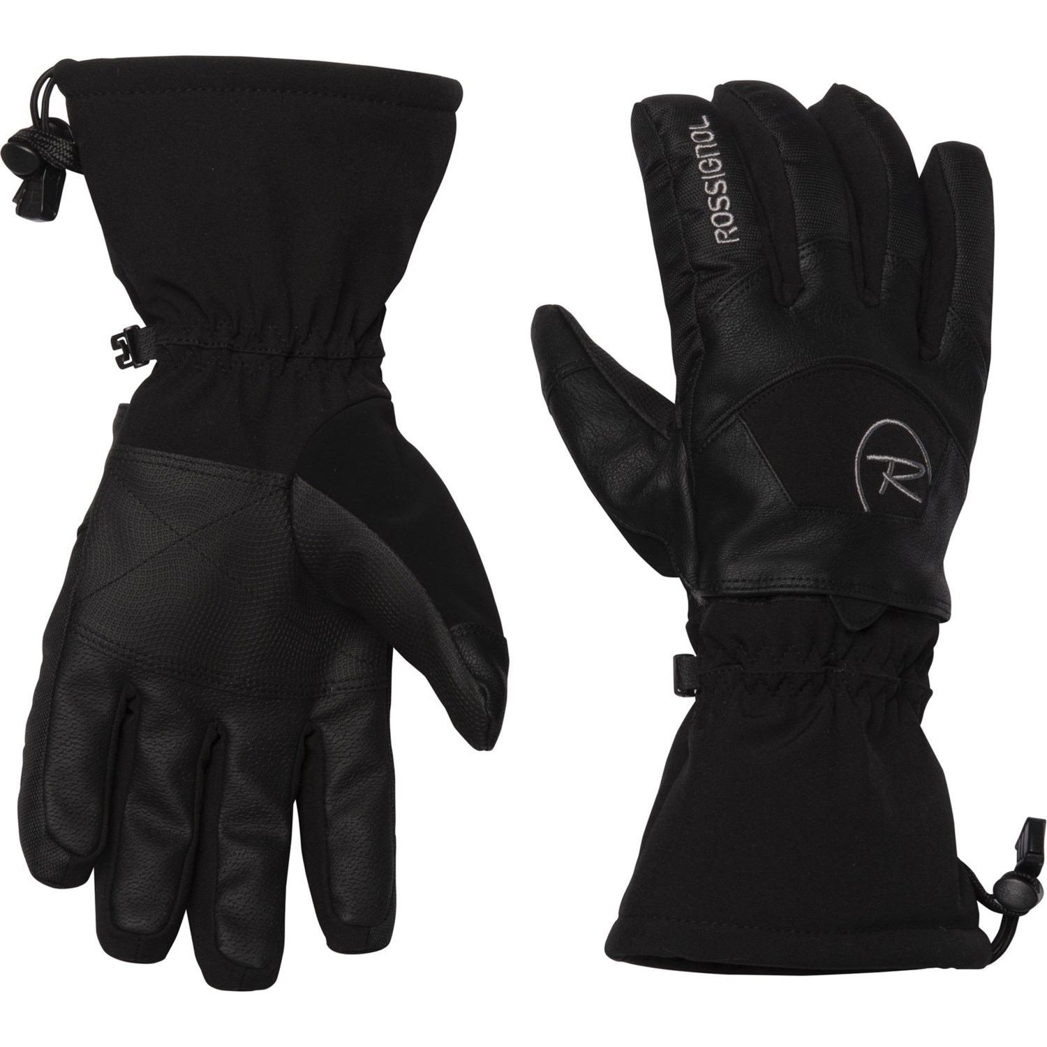 Rossignol Birds Eye Soft Shell Ski Gloves (For Men) - Save 44%