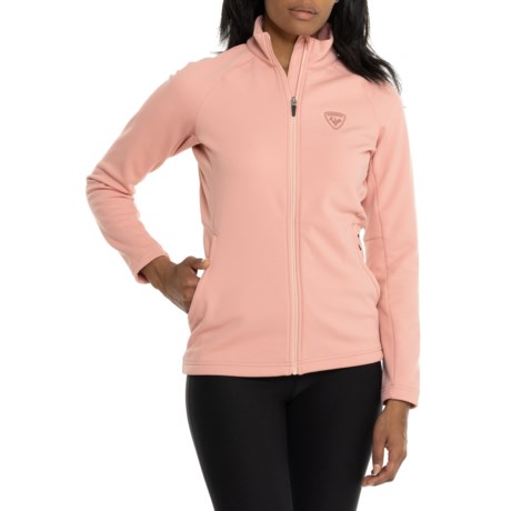 Rossignol Classique Clim Jacket - Full Zip in Cooper Pink