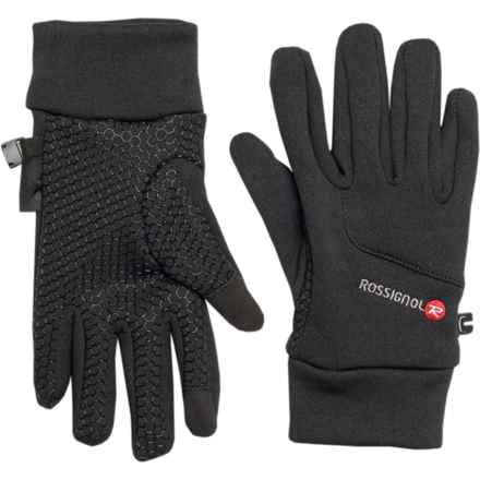 Rossignol Cuffed Gloves - Touchscreen Compatible in Black