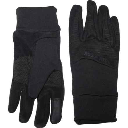 Rossignol Fleece-Backed Gloves - Touchscreen Compatible in Black