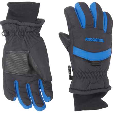 Rossignol Heat Pocket Gloves - Waterproof, Insulated (For Big Boys) in Black/Navy
