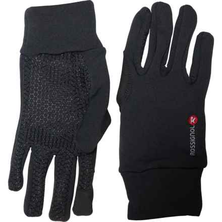 Rossignol Lightweight Stretch Gloves - Touchscreen Compatible in Black