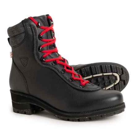 Rossignol Made in Europe 1907 Megeve Buffalo Boots - Waterproof, Insulated, Leather (For Women) in Black