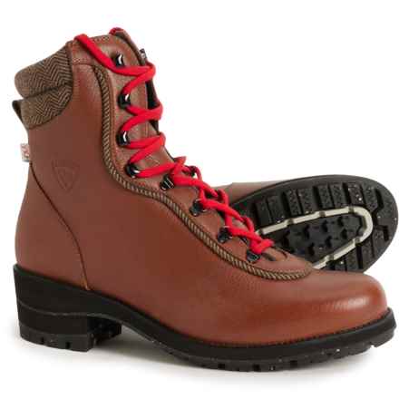 Rossignol Made in Europe 1907 Megeve Buffalo Boots - Waterproof, Insulated, Leather (For Women) in Camel