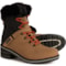 Rossignol Made in Europe 1907 Megeve Nabuk 2.0 Boots - Waterproof, Insulated, Leather (For Women) in 862 - Caribou Brown / Black